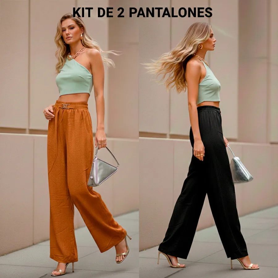 AD2521 KIT DE 2 PANTALONES 6661